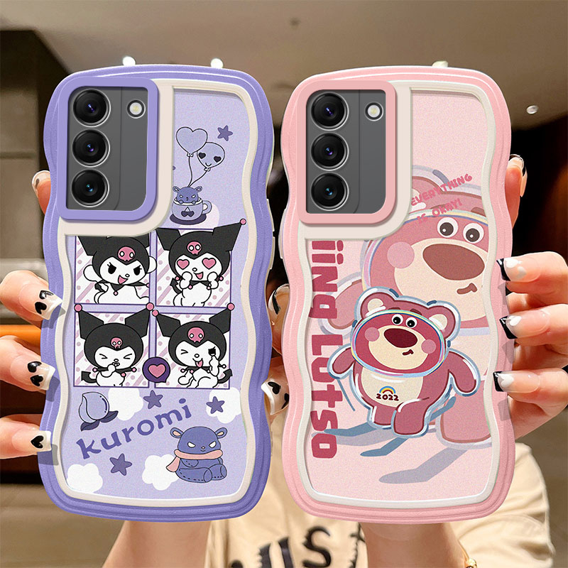 Ốp Điện Thoại Mềm Hình Gấu Pooh Cho samsung Galaxy S21 5G S21 + 5G S21FE S21 ULTRA S22 5G S22 + S22 ULTRA 5G Hoạt Hình