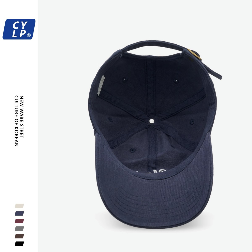 Mũ Lưỡi Trai Mềm Thêu Chữ Phong Cách Hàn Quốc Thời Trang Xuân Hè Cho Cặp Đôi