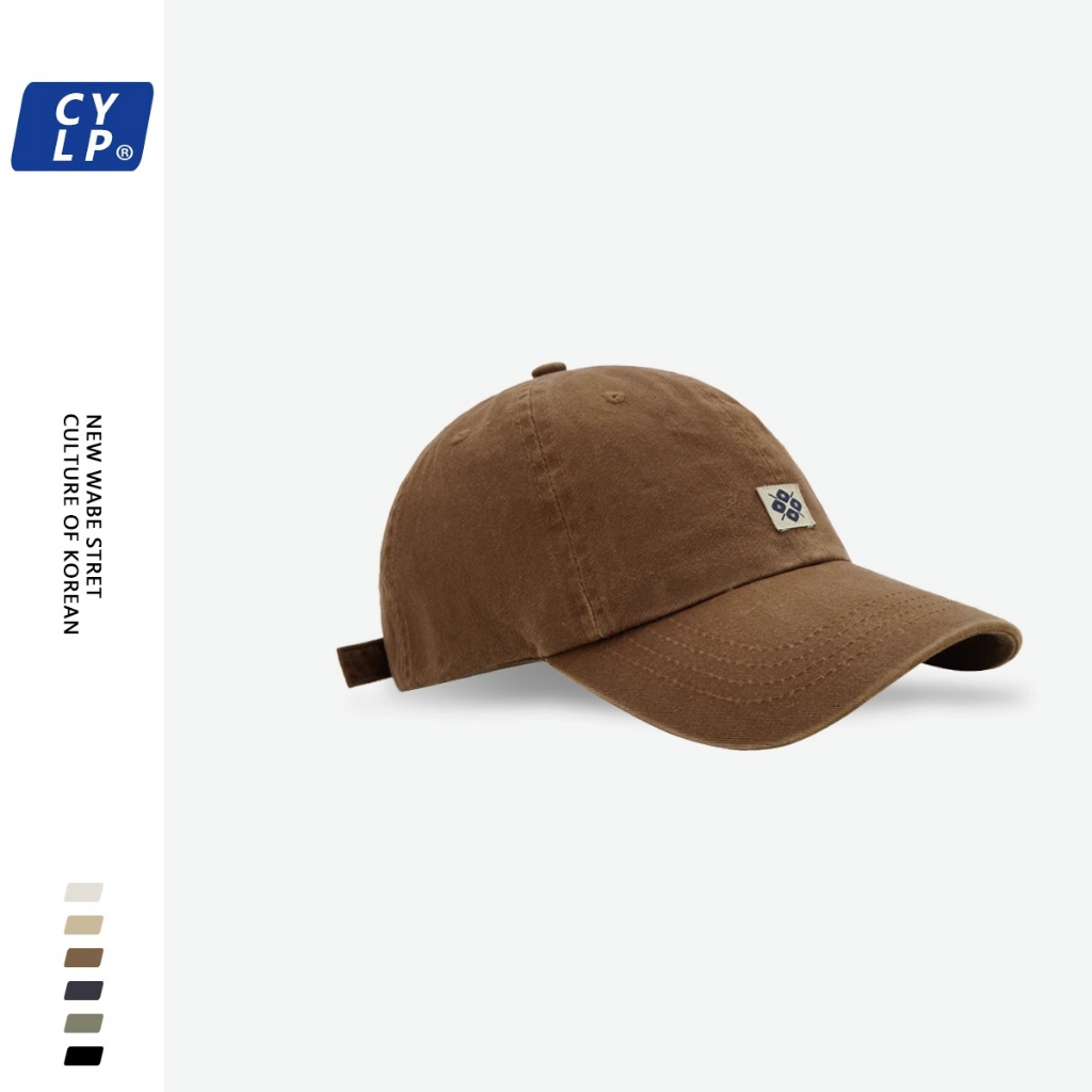 Mũ Lưỡi Trai Chất Liệu Cotton Mềm Mại In Chữ Phong Cách Hàn Quốc Thời Trang Cho Nam Và Nữ