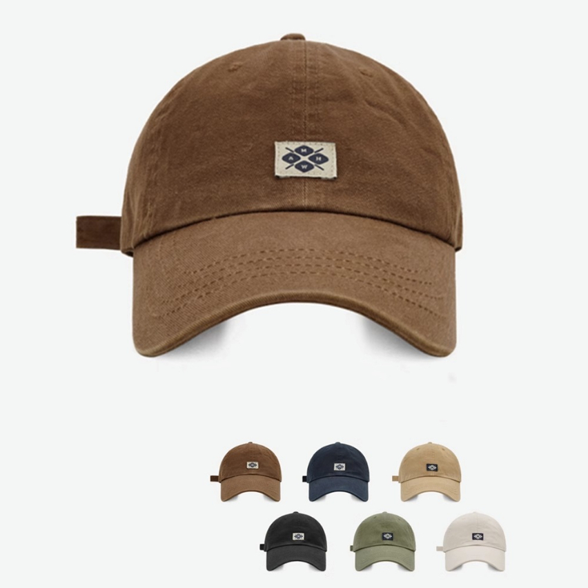 Mũ Lưỡi Trai Chất Liệu Cotton Mềm Mại In Chữ Phong Cách Hàn Quốc Thời Trang Cho Nam Và Nữ