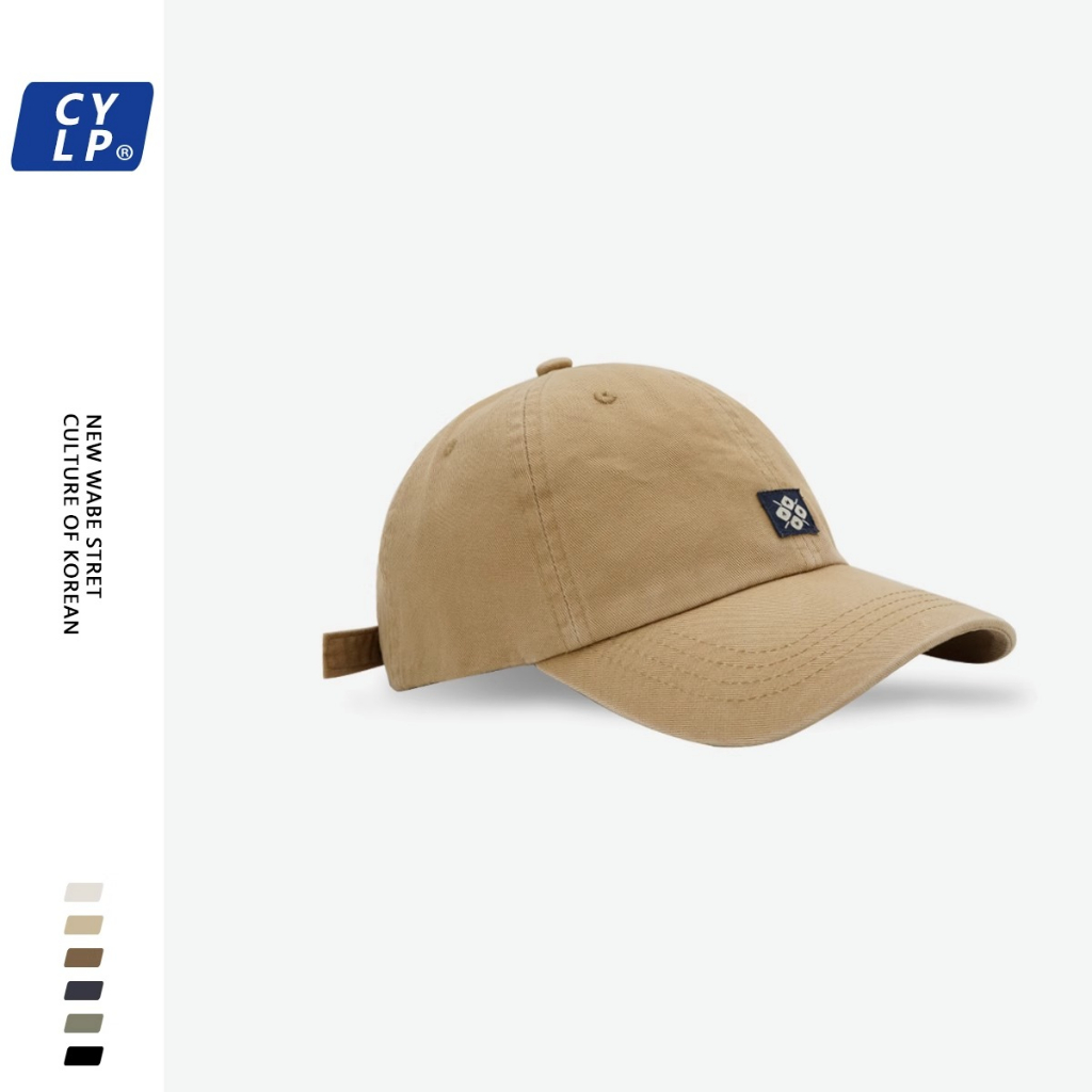 Mũ Lưỡi Trai Chất Liệu Cotton Mềm Mại In Chữ Phong Cách Hàn Quốc Thời Trang Cho Nam Và Nữ