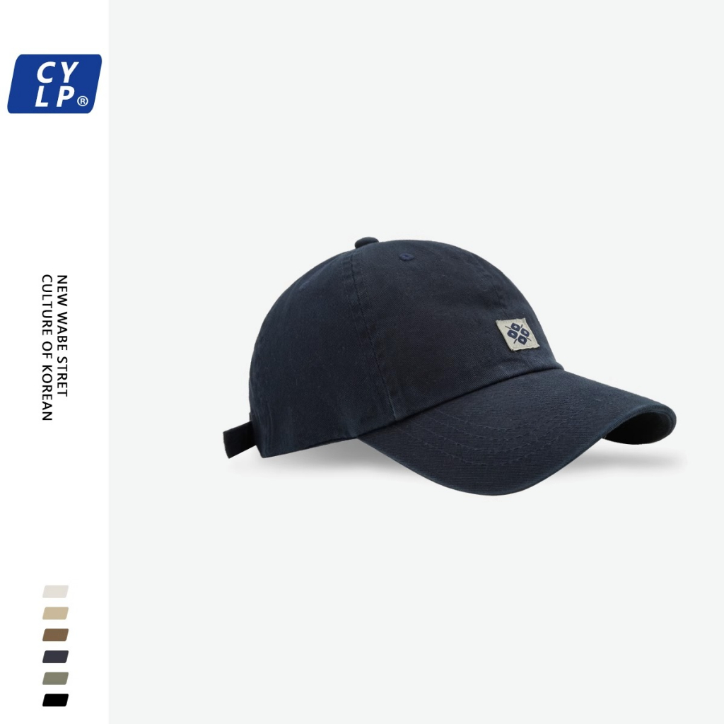 Mũ Lưỡi Trai Chất Liệu Cotton Mềm Mại In Chữ Phong Cách Hàn Quốc Thời Trang Cho Nam Và Nữ