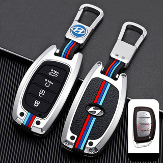 Mới Ốp Chìa Khóa Xe Hyundai Creta 2022, Stargazer Hợp Kim Ốp khóa, bọc chìa Hyundai CRETA 2022-2023 , STARGAZER metal key case