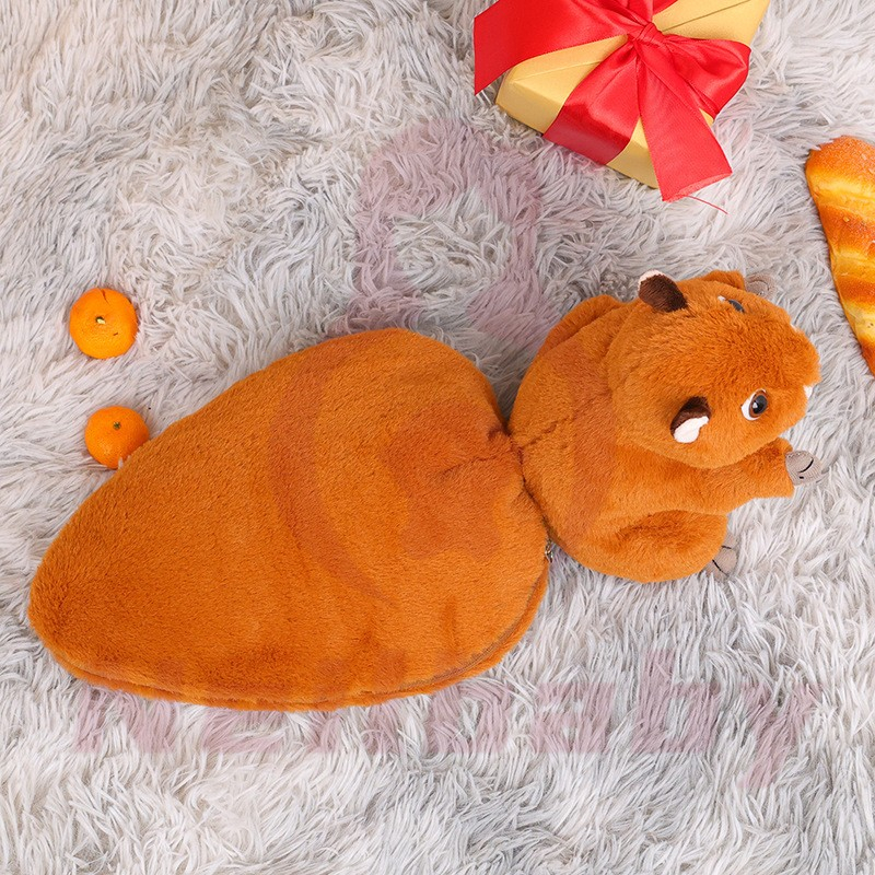 ✨2 Trong 1sóc✨ 25cm Gấu Bông sóc Cosplay Bông Cao Cấp Gấu Bông Thú Nhồi
