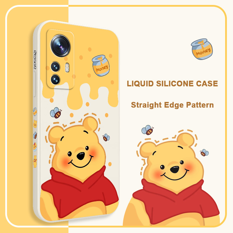 Ốp Điện Thoại Hình Gấu Mật Ong Cho Xiaomi Mi 12S 12 11 12X Pro Lite Ultra 11Lite