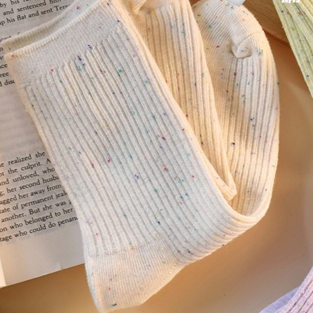 Vớ Mỏng Màu Sắc Đơn Giản Phong Cách Nhật Bản Thời Trang Mùa Hè Cho Nữ