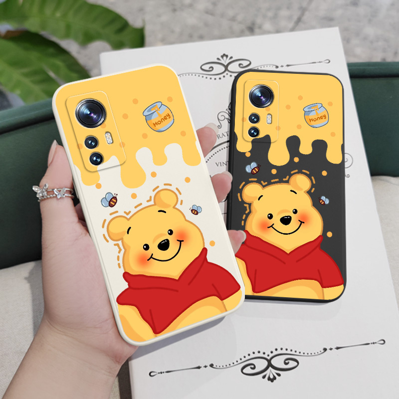 Ốp Điện Thoại Hình Gấu Mật Ong Cho Xiaomi Mi 12S 12 11 12X Pro Lite Ultra 11Lite