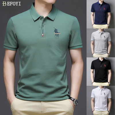 Áo Sơ Mi Polo Nam Mùa Hè Trơn Áo Thun Nữ Tay Ngắn Thời Trang Áo Người Đàn Ông Thường Ngày Golf Áo Sơ Mi Kemeja Lelaki