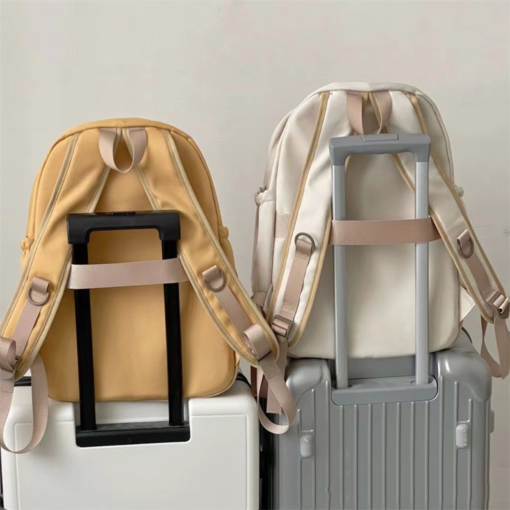 Ba Lô Đi Học Cỡ Lớn Thời Trang Nhật Hàn Đơn Giản Chất Lượng Cao