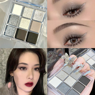 Bảng phấn mắt Derf 9 màu sắc tông đất socola