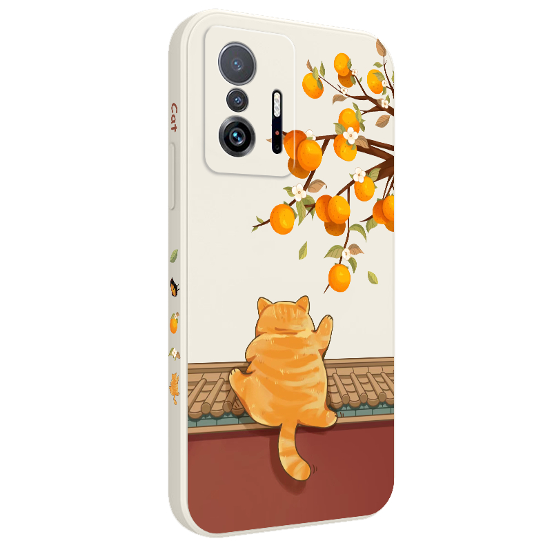 Bao Da Điện Thoại Họa Tiết Mèo Dễ Thương Cho xiaomi mi 13t 12t 11t 10t pro lite mi 9t pro Ốp