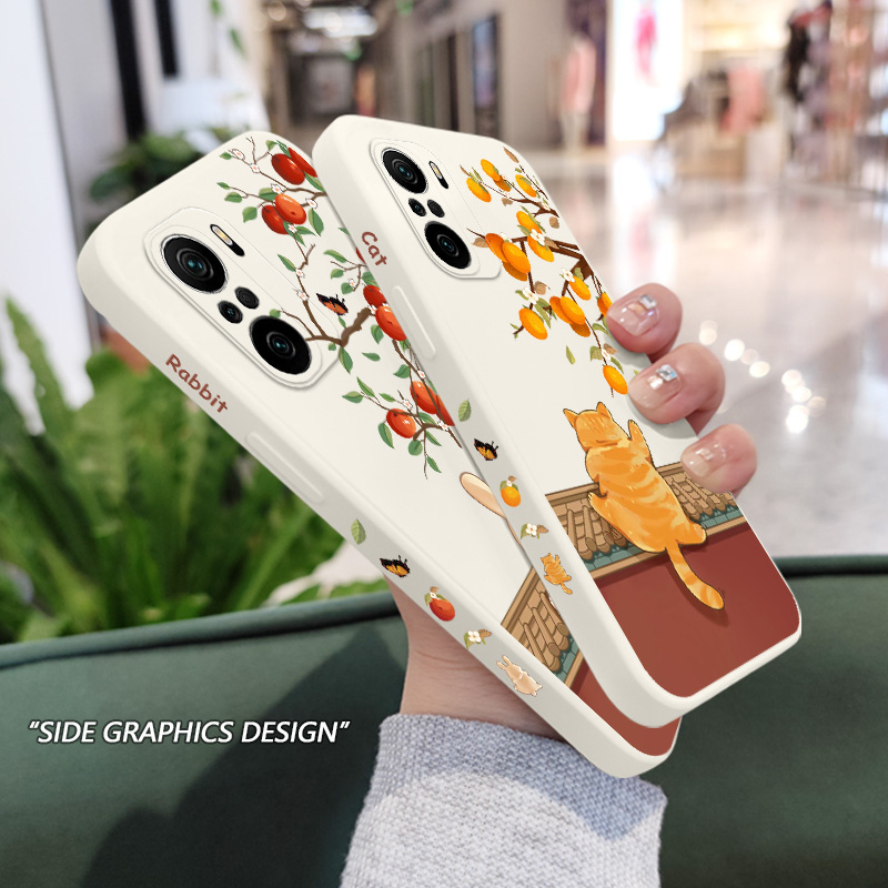 Ốp Điện Thoại Silicon Dẻo Họa Tiết Mèo Leo Núi Sáng Tạo Cho Xiaomi Poco F3 F2 X3 M3 Pro 5G GT NFC