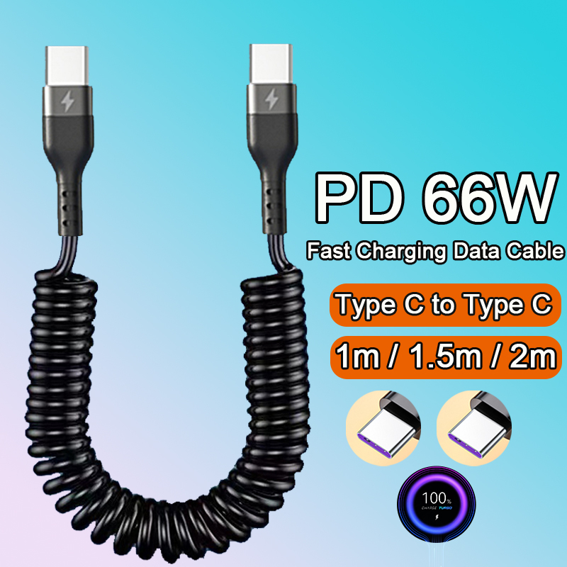 Dây Cáp Sạc Nhanh 66W 5A USB Type C 3A Micro USB Chuyên Dụng Cho Điện Thoại Android