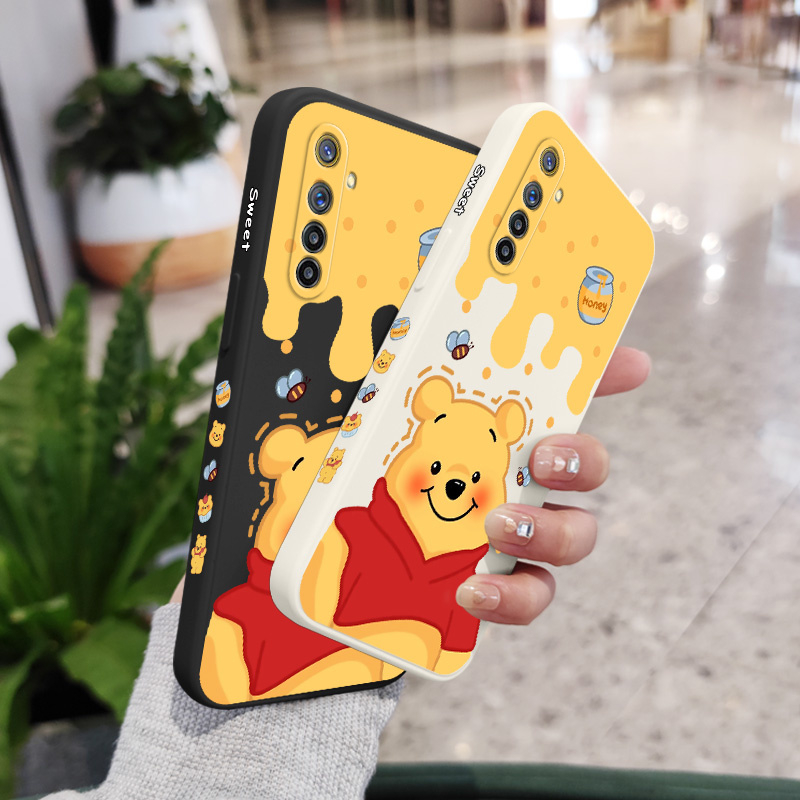 Ốp Điện Thoại Chính Hãng Họa Tiết Chú Gấu Dễ Thương Dành Cho OPPO Realme 7i 7 Pro 4G 6
