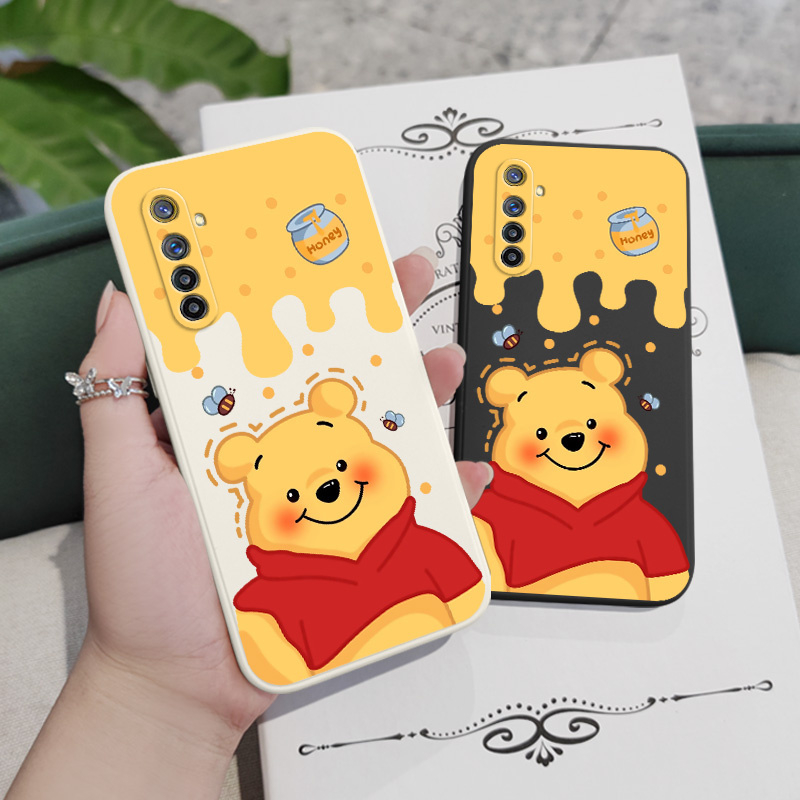 Ốp Điện Thoại Chính Hãng Họa Tiết Chú Gấu Dễ Thương Dành Cho OPPO Realme 7i 7 Pro 4G 6