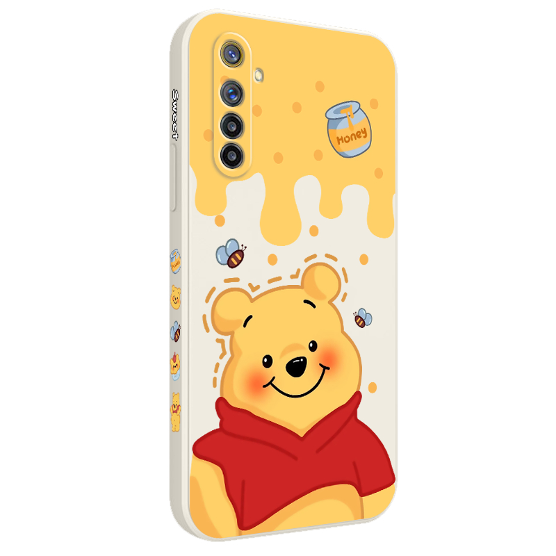 Ốp Điện Thoại Chính Hãng Họa Tiết Chú Gấu Dễ Thương Dành Cho OPPO Realme 7i 7 Pro 4G 6