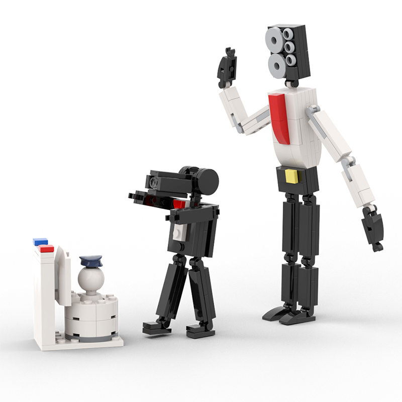 Skibidi toilet Mô Hình Lắp Ráp robot Trong Phim Hoạt Hình Titan