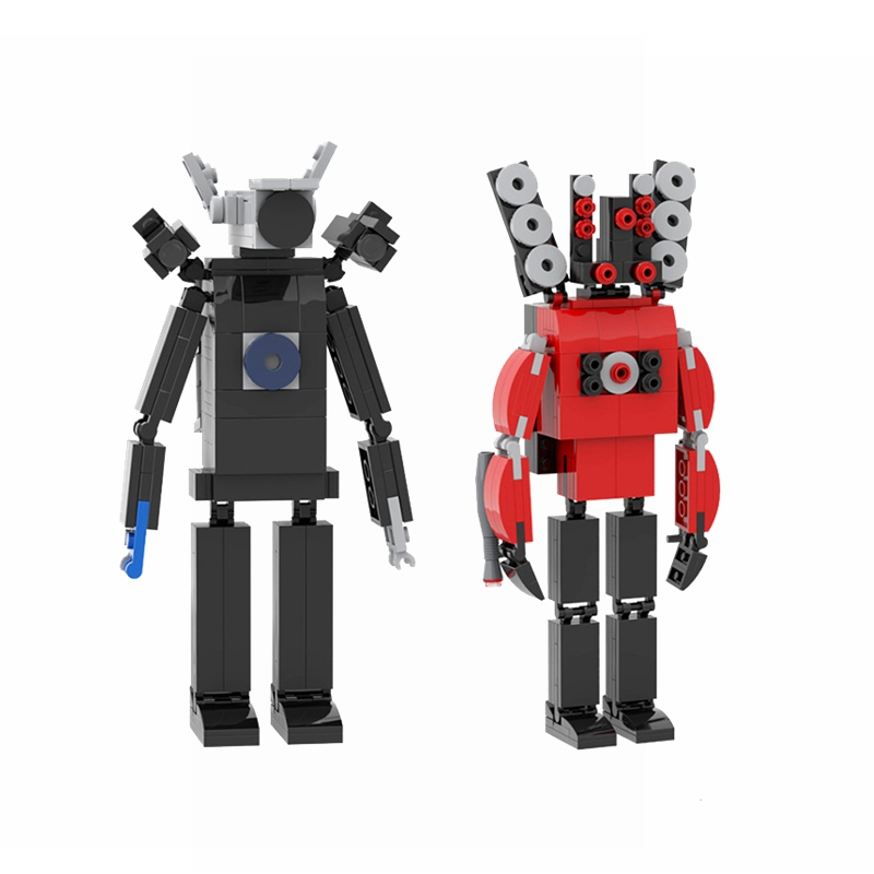 Skibidi toilet Mô Hình Lắp Ráp robot Trong Phim Hoạt Hình Titan