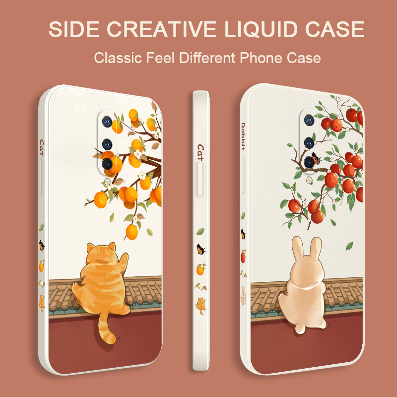 Ốp Điện Thoại Hình Mèo Leo Núi Cho OnePlus 8T 8 7 7T Pro