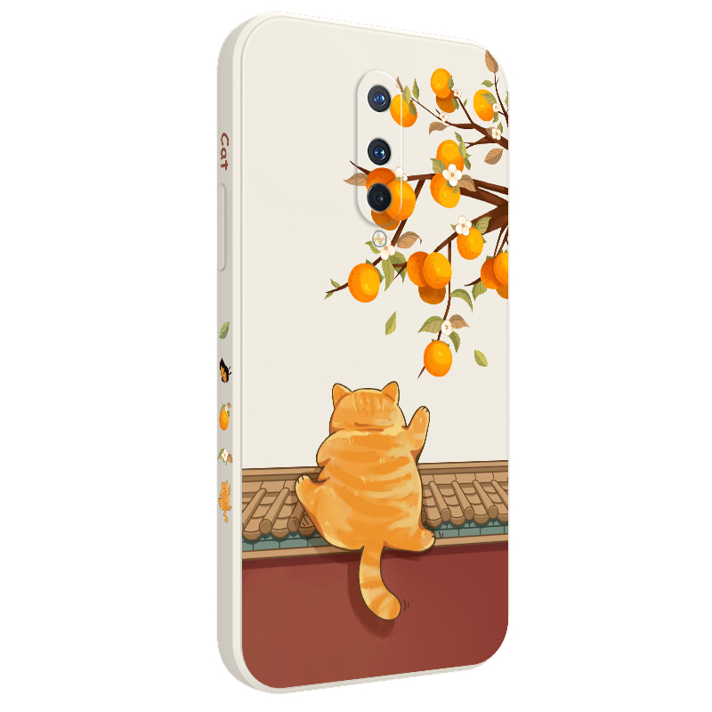 Ốp Điện Thoại Hình Mèo Leo Núi Cho OnePlus 8T 8 7 7T Pro