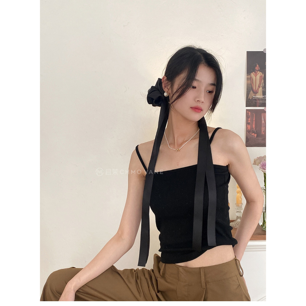 Nhiều cách để mặc! Dây Buộc Tóc Co Giãn Phong Cách Hàn Quốc Mới 2023