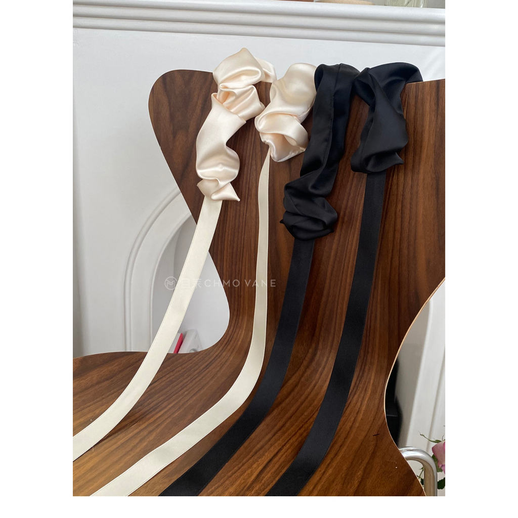 Nhiều cách để mặc! Dây Buộc Tóc Co Giãn Phong Cách Hàn Quốc Mới 2023