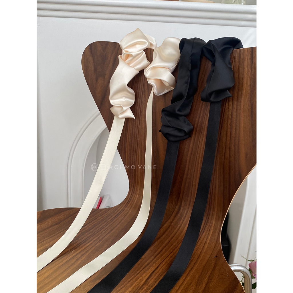 Nhiều cách để mặc! Dây Buộc Tóc Co Giãn Phong Cách Hàn Quốc Mới 2023