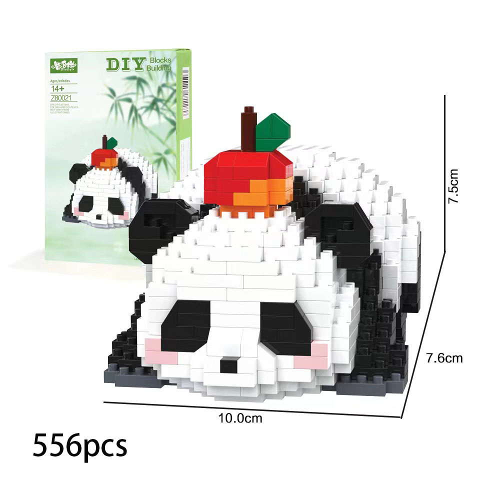 Đồ Chơi Lắp Ráp Mô Hình Gấu Trúc Dễ Thương