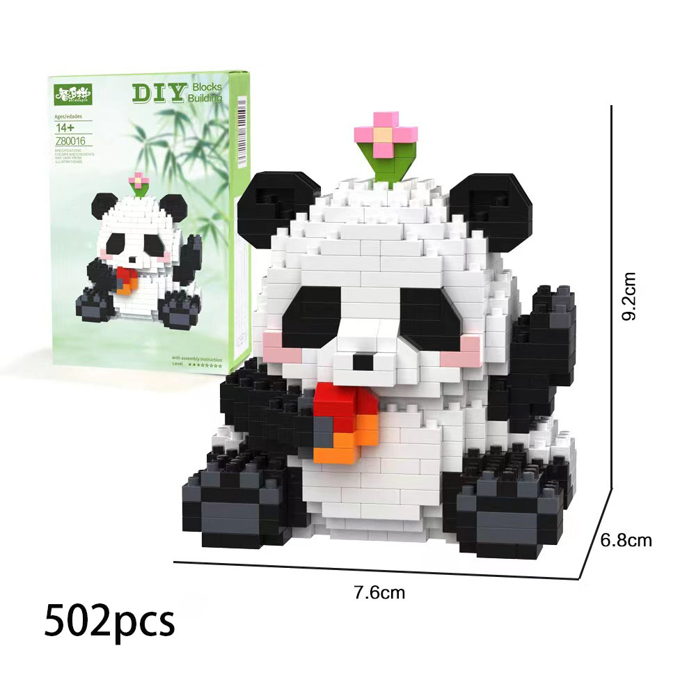 Đồ Chơi Lắp Ráp Mô Hình Gấu Trúc Dễ Thương