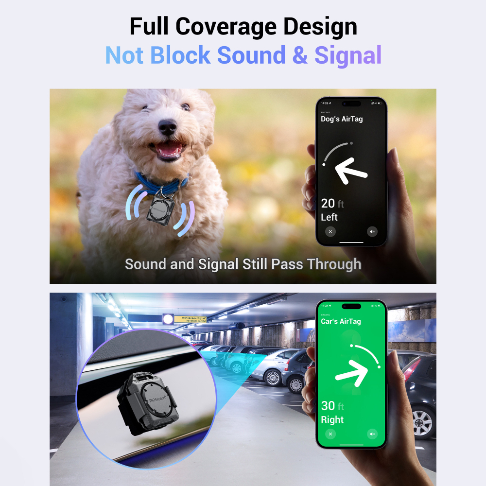 Túi Đựng Bảo Vệ Chống Nước Chống Trầy Chống Mất Có Móc Khóa Cho apple air tag
