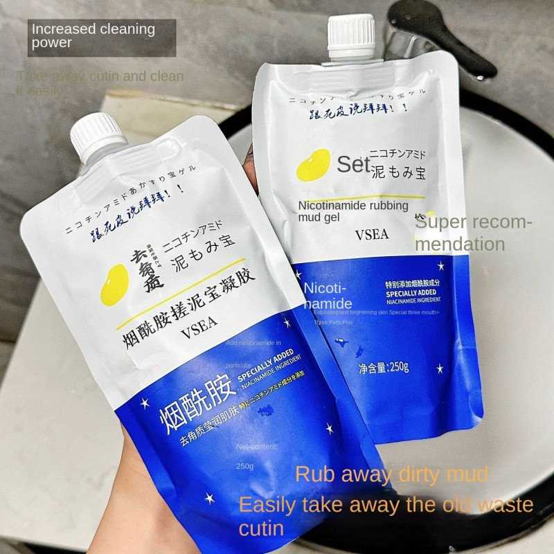 Gel Tẩy Tế Bào Chết Lewedo Nicotinamide Làm Sạch Sâu 250g