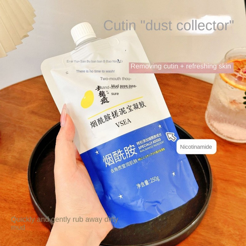 Gel Tẩy Tế Bào Chết Lewedo Nicotinamide Làm Sạch Sâu 250g