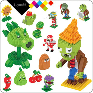  Trò Chơi Plants vs. Mô Hình Lắp Ráp Zombies 3D Độc Đáo 