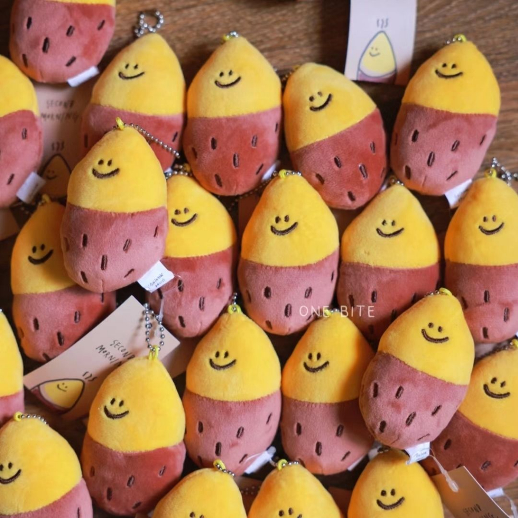 Móc Khóa Nhồi Bông Hình Khoai Tây Ngọt Ngào Dễ Thương Phù Hợp Cho Trang Trí Ba Lô