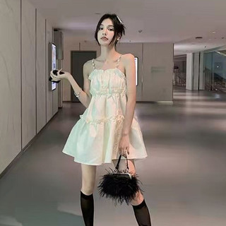 Kim cương nhỏ người yêu thích thiết kế thích hợp tinh khiết theo phong cách mong muốn a-line tutu treo váy