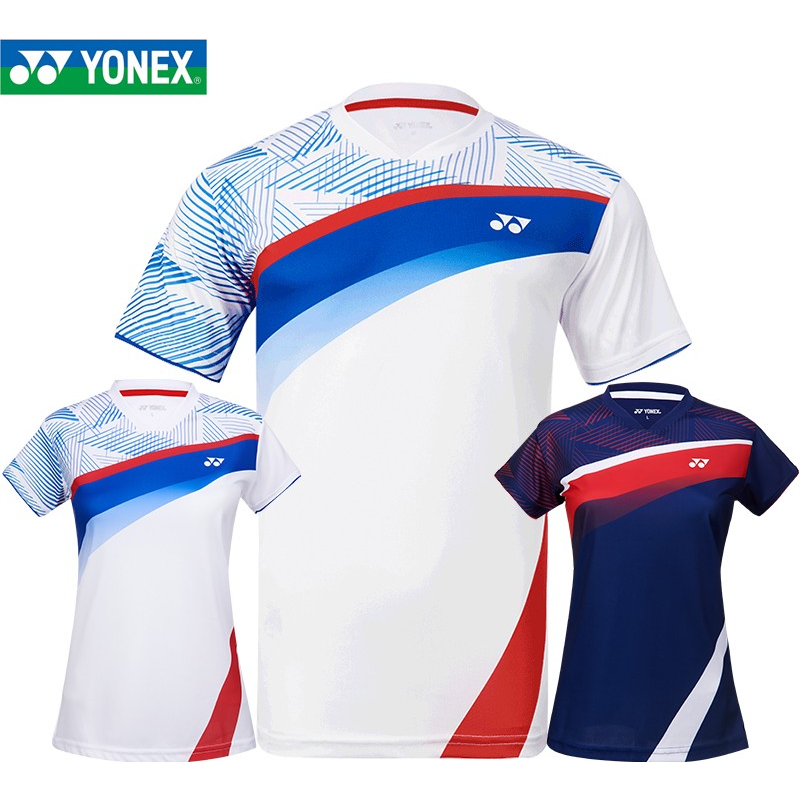 Bộ Đồ Thể Thao Yonex Mùa Hè 2023 Nhanh Khô Thoải Mái Thoáng Khí Thấm Hút Mồ Hôi Cho Nam Và Nữ