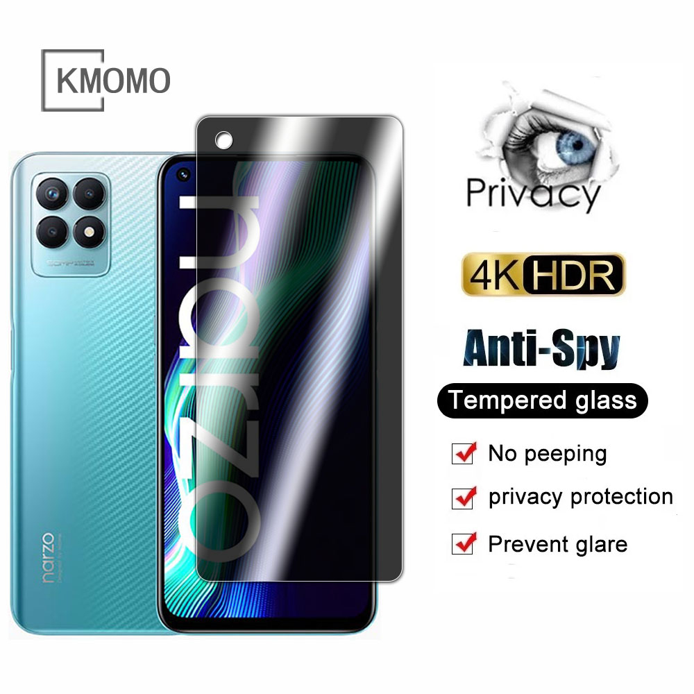 Kính Cường Lực Chống Nhìn Trộm Cho Realme Note 50 Narzo N55 50i 50A Pr