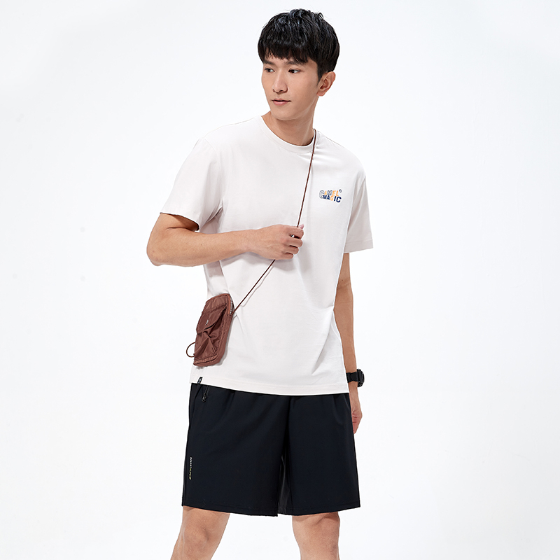 Camel men's sports quick-drying t-shirt chạy tay ngắn co giãn thoáng khí