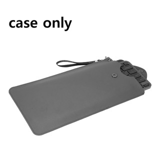 Túi đựng bàn phím bằng da Geekria cho MX Keys Mini, Hộp đựng bàn phím ma thuật, Vỏ bàn phím du lịch chống bụi bảo vệ (Xám đậm)
