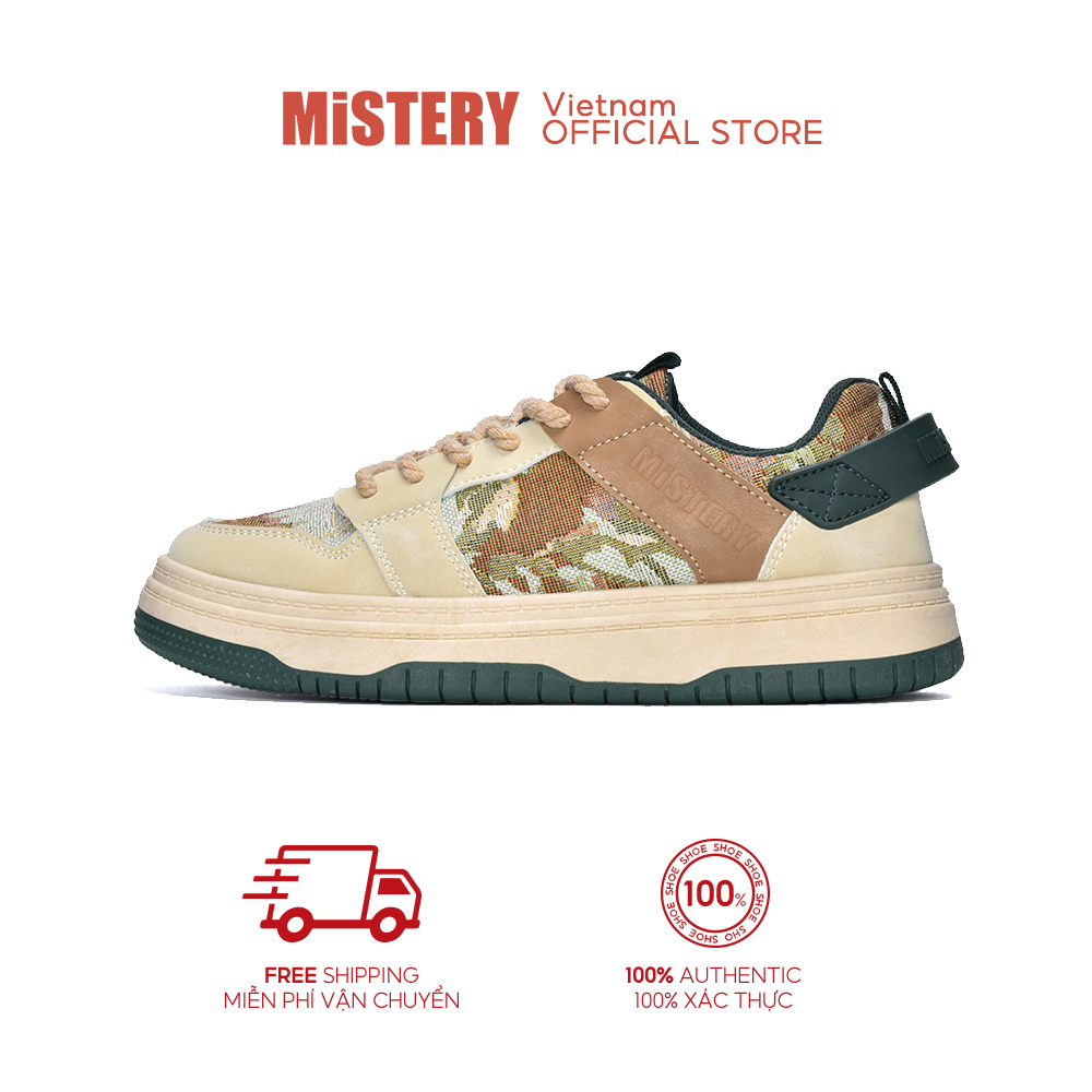 Mistery GiàY Thể Thao Nữ Mẫu Tranh Sơn Dầu Dễ Thương MIS-647