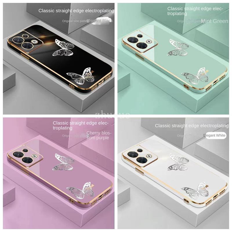 ốp lưng Samsung A13 5G A14 5G A22 5G A32 5G A53 5G A54 5G A42 M42 60% thẳng cạnh bướm trường hợp điện thoại