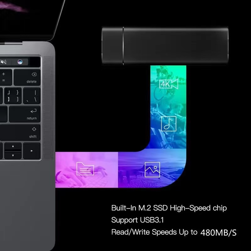 Mobile Ổ Cứng Ngoài ssd usb 3.1 32tb / 4tb / 8tb / 16tb Cho Máy Chiếu / laptop