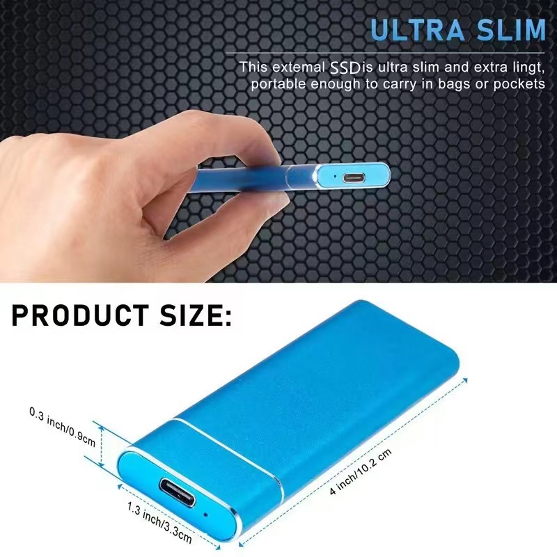 Mobile Ổ Cứng Ngoài ssd usb 3.1 32tb / 4tb / 8tb / 16tb Cho Máy Chiếu / laptop