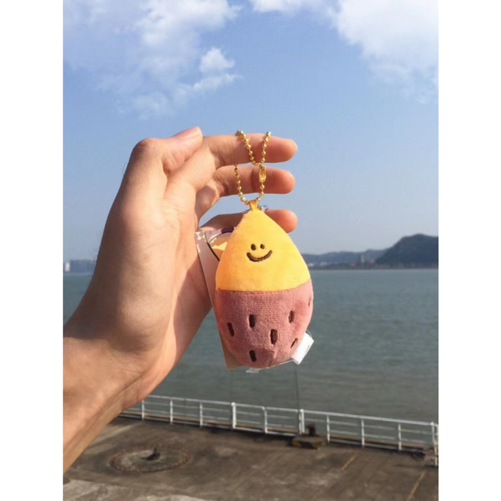 Móc Khóa Nhồi Bông Hình Khoai Tây Ngọt Ngào Dễ Thương Phù Hợp Cho Trang Trí Ba Lô