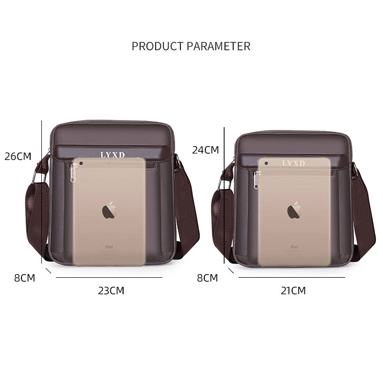 Túi Đeo Chéo Vai Bằng nylon Chống Nước Dành Cho Nam Giới zc284