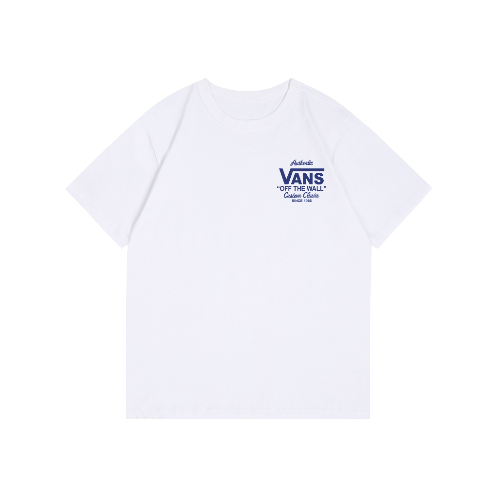 Áo Thun Cotton In Logo Vans Thời Trang Cho Nam Và Nữ