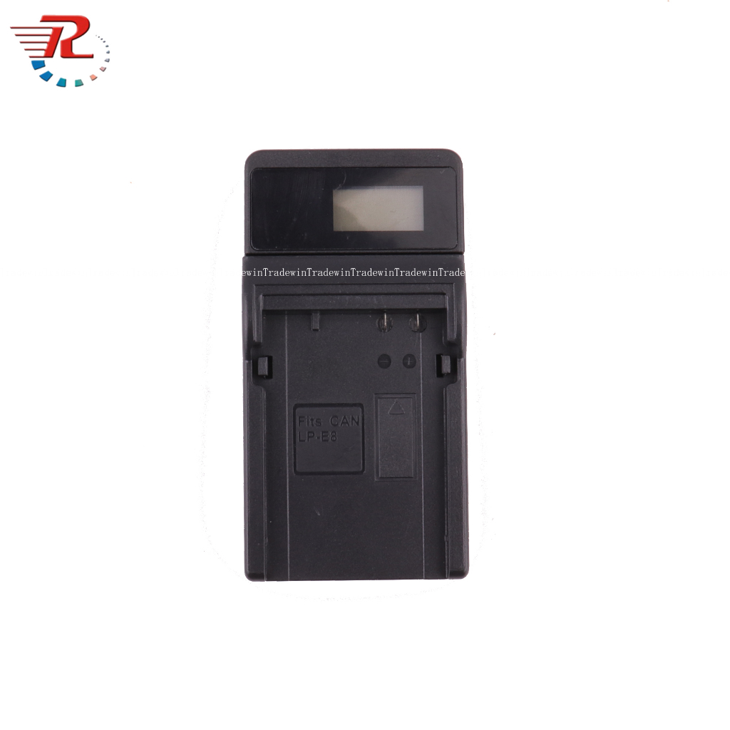 Bộ Sạc Pin LP-E8 LPE8 USB Màn Hình LCD Cho Canon EOS 550D 700D 650D 600D