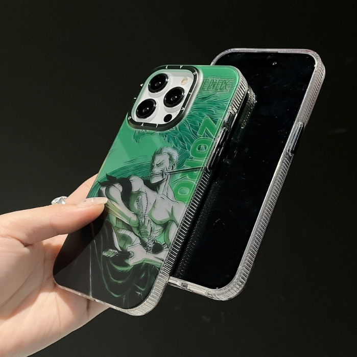 Ốp Điện Thoại acrylic Cứng Bề Mặt Nhám In Hình Luffy Cho compatible for iPhone 11 12 13 14 pro max