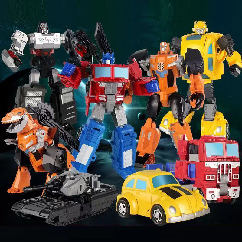 Set 2-3 Mô Hình Đồ Chơi robot Biến Hình Optimus Prime