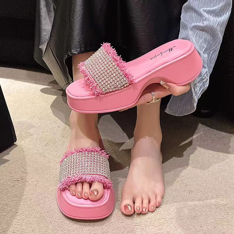 Dép Sandal Đế Dày Phong Cách Mới Cho Nữ